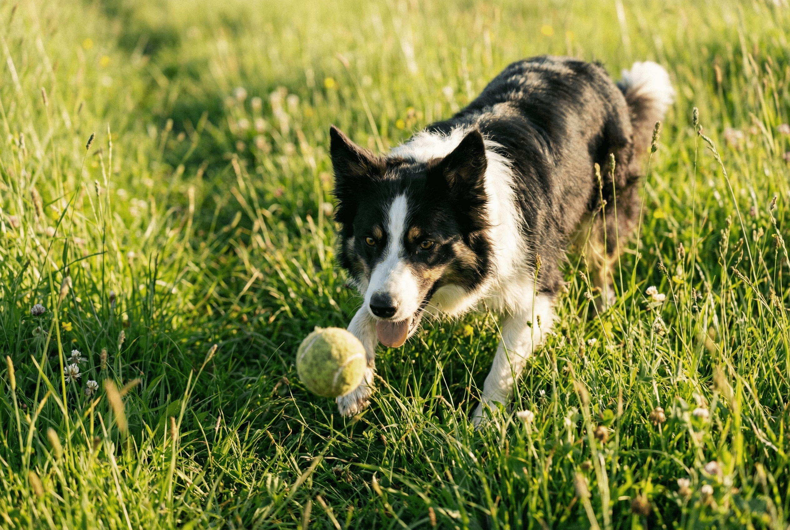 Lespace vert de notre pension